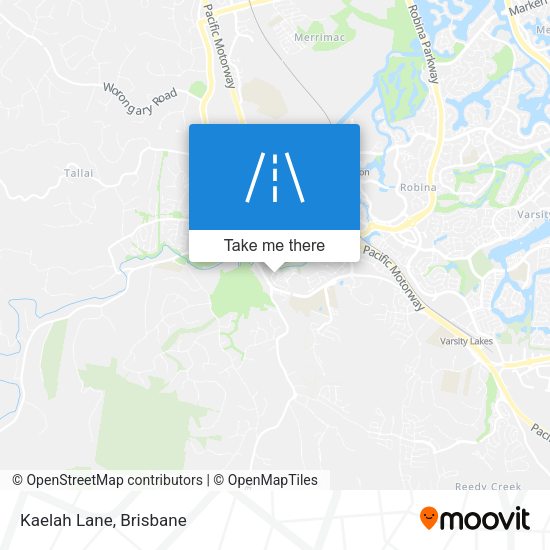 Kaelah Lane map
