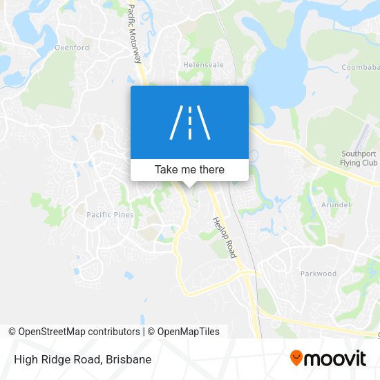 High Ridge Road map