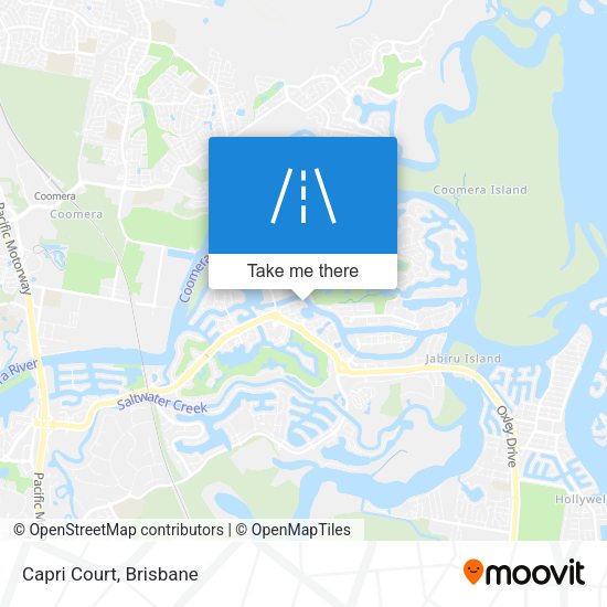 Capri Court map