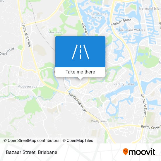 Bazaar Street map