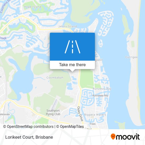 Lorikeet Court map