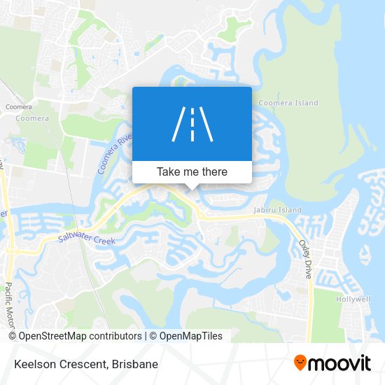 Keelson Crescent map