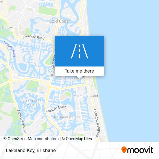 Lakeland Key map