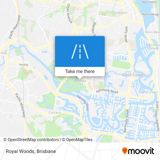 Royal Woods map