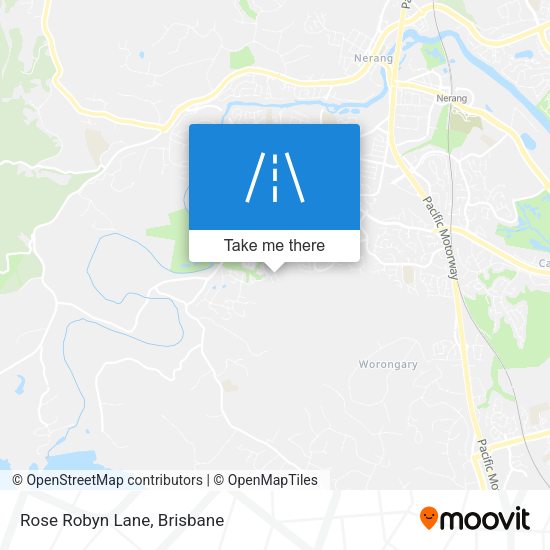 Rose Robyn Lane map