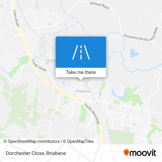 Dorchester Close map