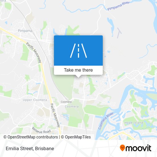 Emilia Street map