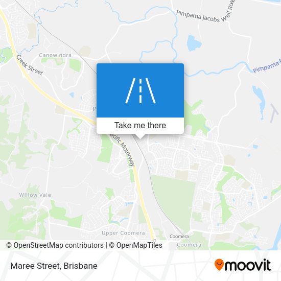 Maree Street map