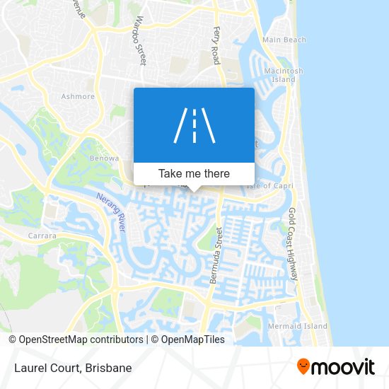 Laurel Court map