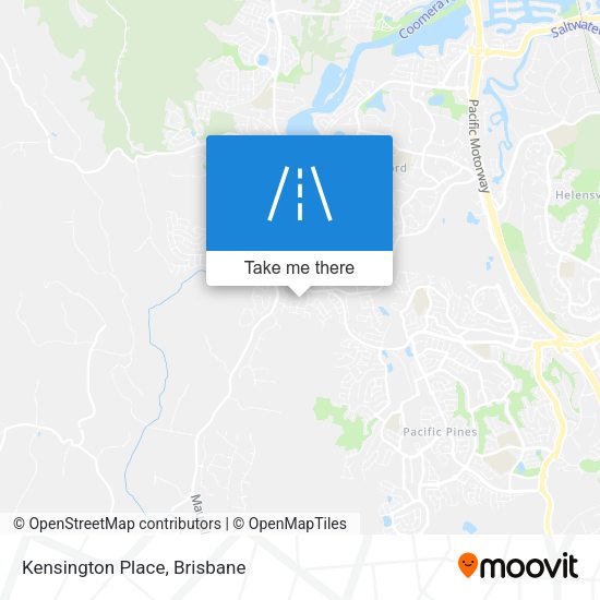 Kensington Place map