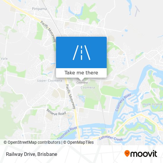 Railway Drive map