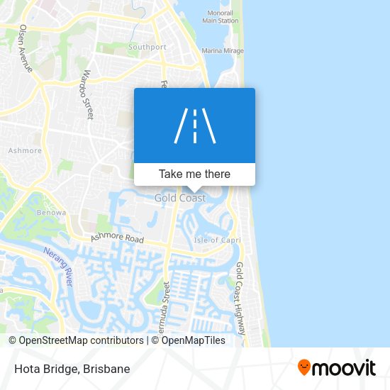 Hota Bridge map