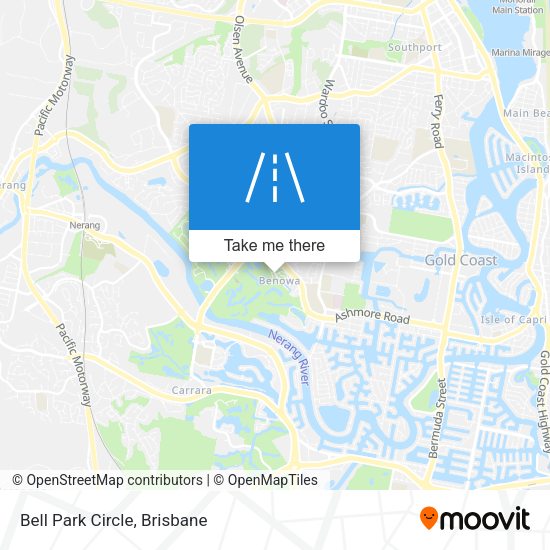 Bell Park Circle map