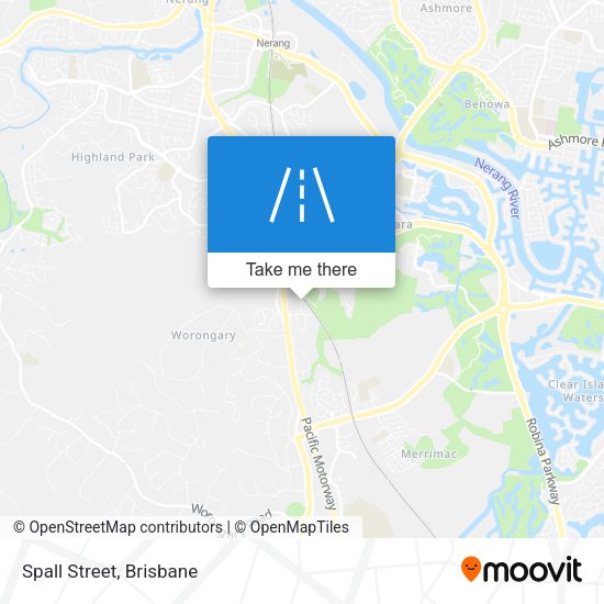Spall Street map
