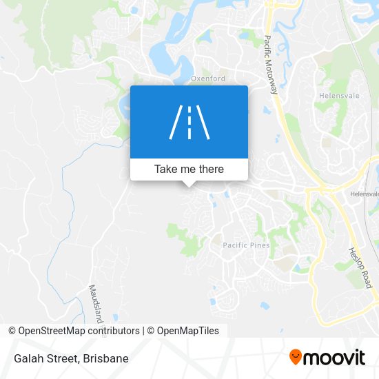 Galah Street map
