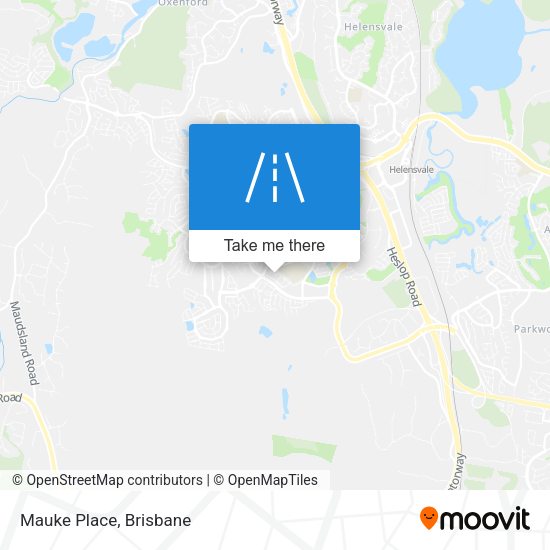 Mauke Place map