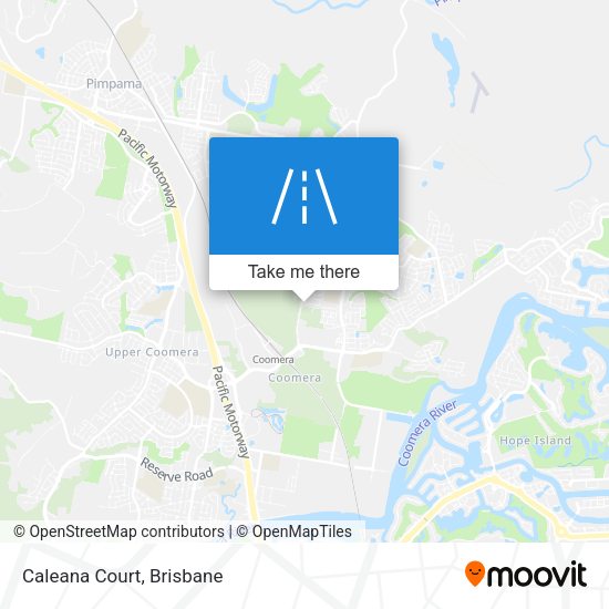 Caleana Court map
