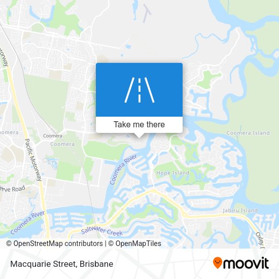 Macquarie Street map