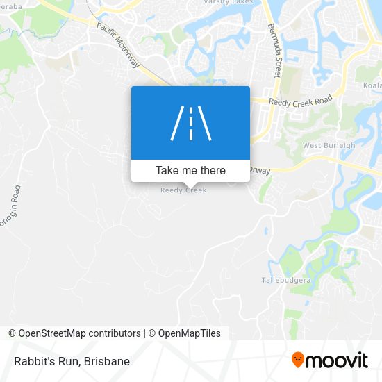 Rabbit's Run map