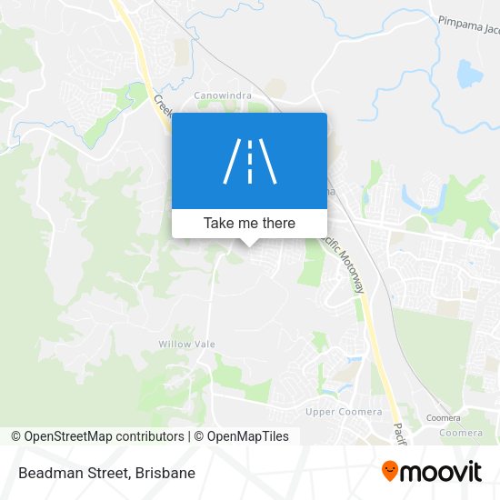 Beadman Street map
