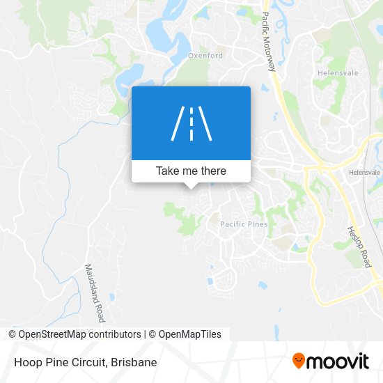 Hoop Pine Circuit map