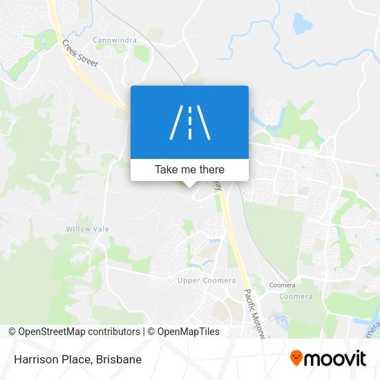 Harrison Place map
