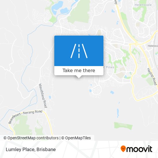 Lumley Place map