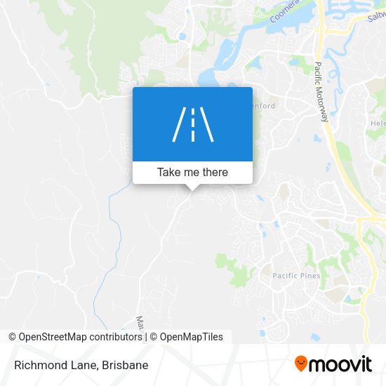 Richmond Lane map