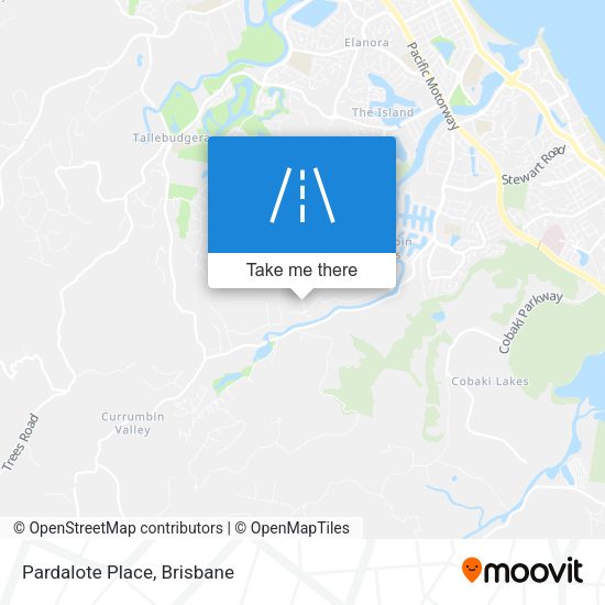Pardalote Place map
