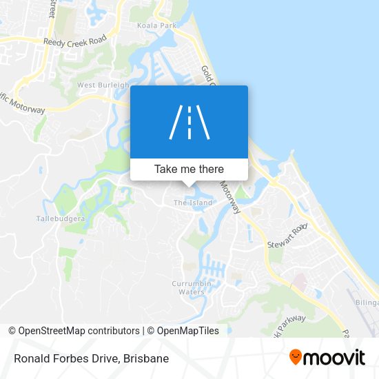 Ronald Forbes Drive map