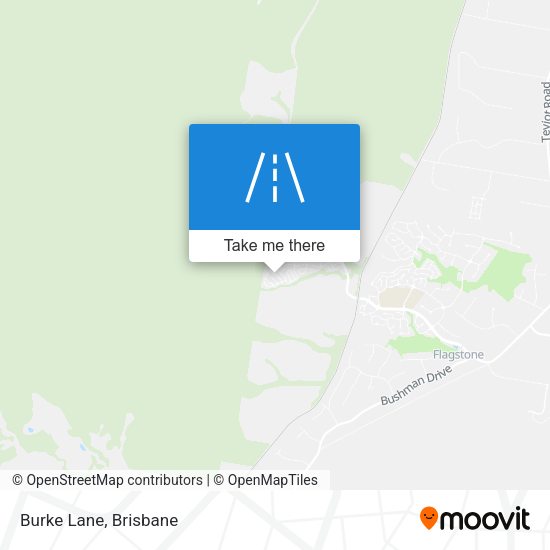 Burke Lane map