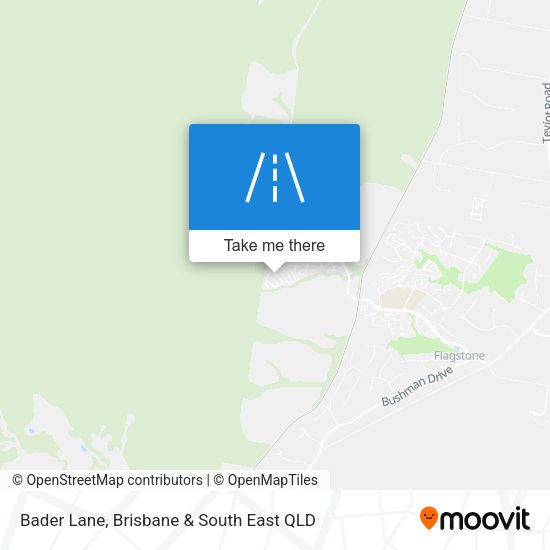 Bader Lane map