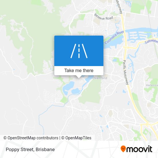 Poppy Street map