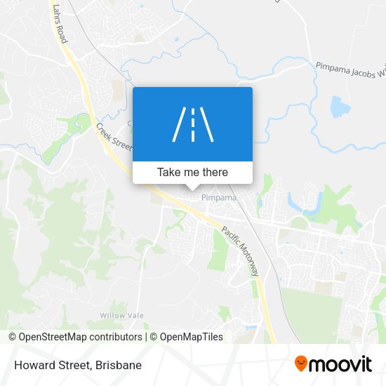 Howard Street map
