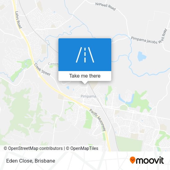 Eden Close map