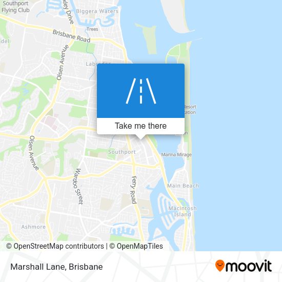 Marshall Lane map