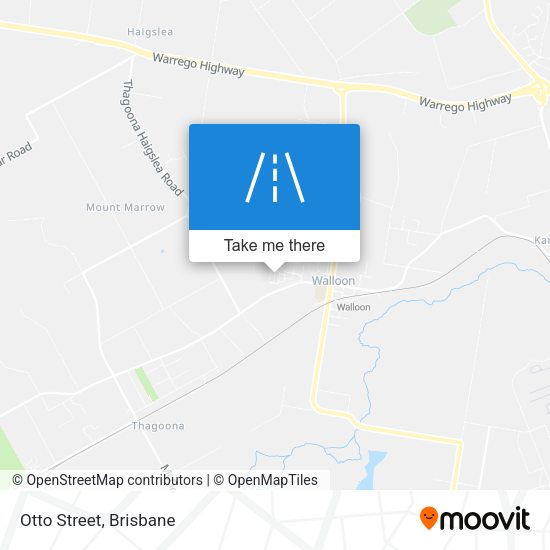 Otto Street map
