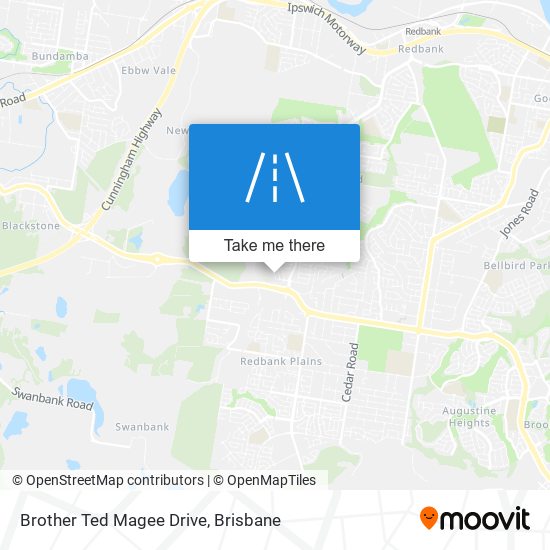 Brother Ted Magee Drive map