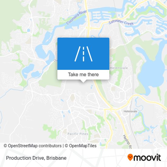 Production Drive map