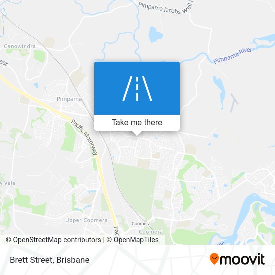 Brett Street map