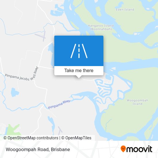 Woogoompah Road map