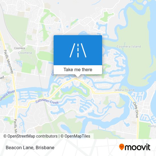 Beacon Lane map