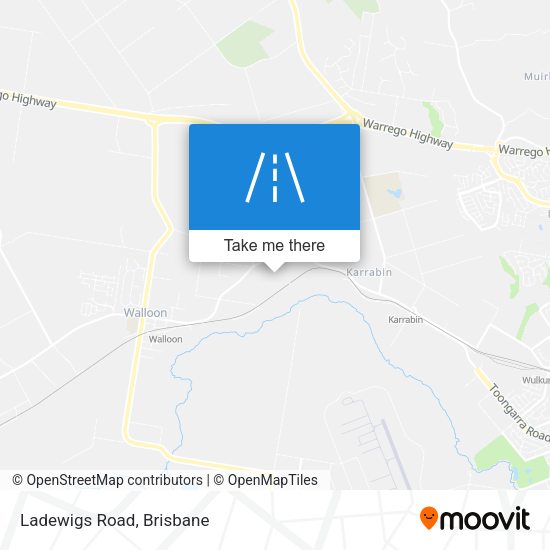 Ladewigs Road map