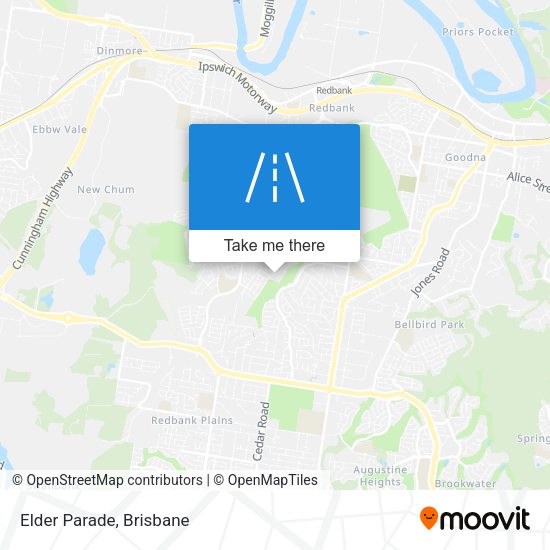 Elder Parade map