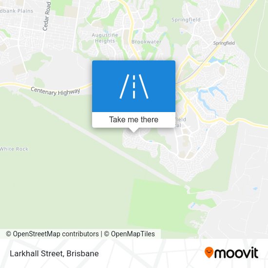 Larkhall Street map