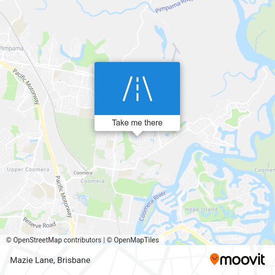 Mazie Lane map