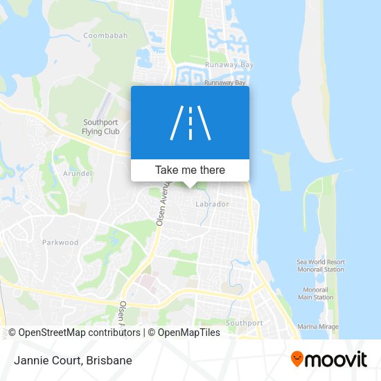 Jannie Court map