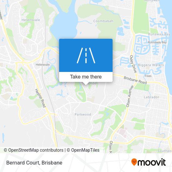 Bernard Court map