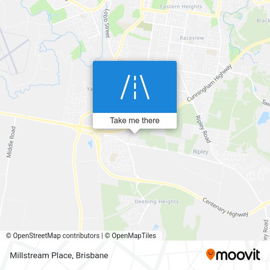 Millstream Place map