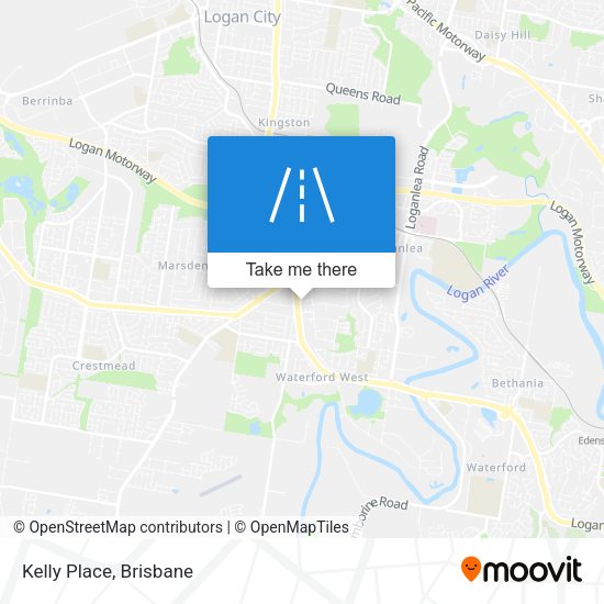 Kelly Place map